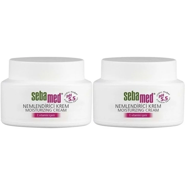 Sebamed Nemlendirici Cilt Bakım Kremi 75ML Günlük Bakım (Yüz - Boyun - Vücut) (2 Li Set) ürün görseli 1