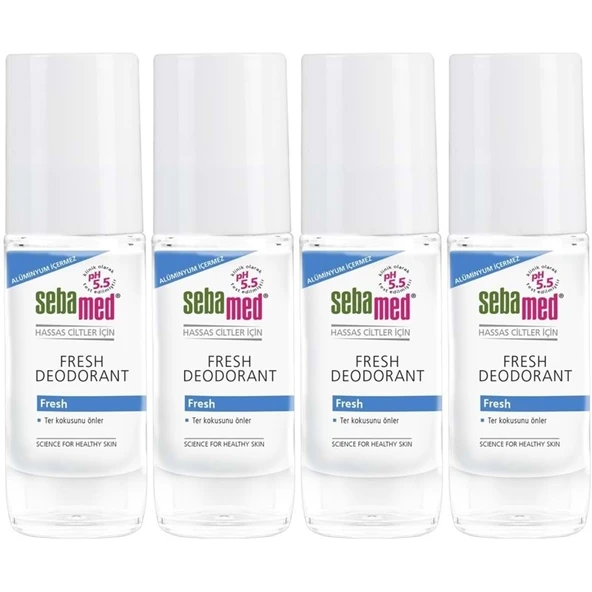 Sebamed Roll-On 50ML Fresh (4 Lü Set) ürün görseli 1