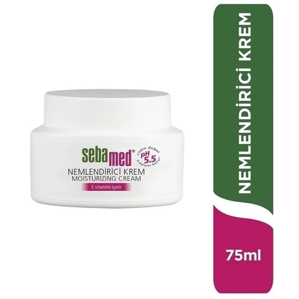 Sebamed Nemlendirici Cilt Bakım Kremi 75ML Günlük Bakım (Yüz - Boyun - Vücut) (3 Lü Set) - Resim 3