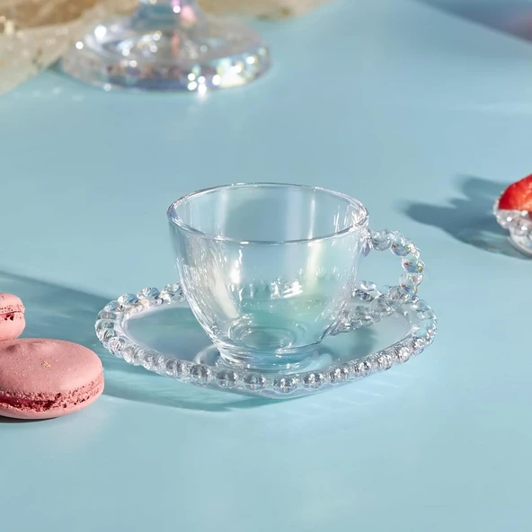 KARACA Rory Tek Kişilik Kahve Fincan Takımı 80 ml - Resim 3