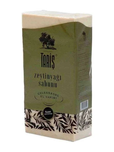 Tariş Antik Geleneksel Doğal El Yapımı Zeytinyağlı Sabun 800 Gr x 2 Paket - 2