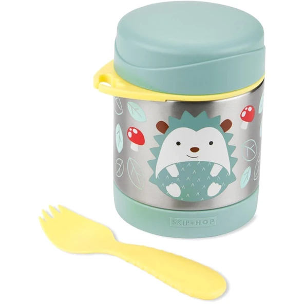 Skip Hop Zoo Paslanmaz Çelik Termos 325 ml Kirpi - 2