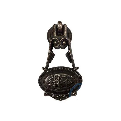 Dekoratif Zamak Sarkaç  Küçük  Kulp - 30x63mm, Eskitme, 1 Adet ürün görseli