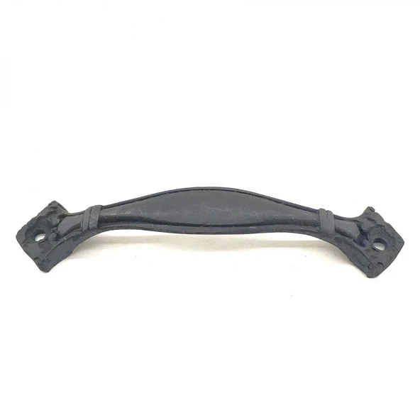 Antika Tarz Dekoratif Pirinç Deste Mobilya Kulbu - 25x120 Mm, Oksit ürün görseli