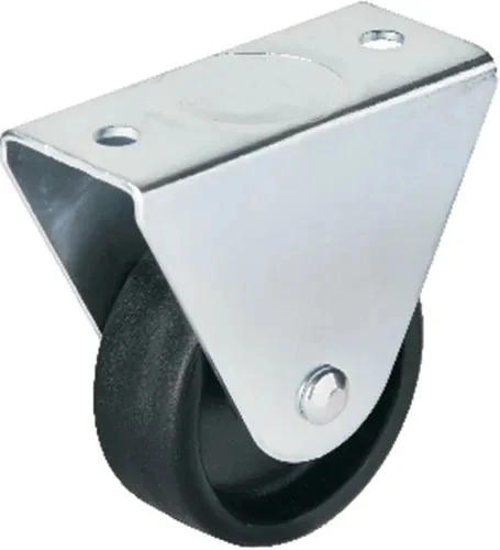 104 - 50 Mm Sabit Siyah Teker 4 Adet - 1