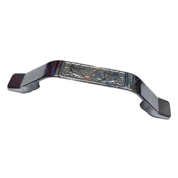 Dekoratif Zamak Kulp İçten - 64mm, Nikel, 1 Adet ürün görseli