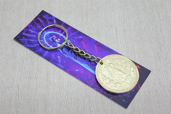 Metal John Wick Anahtarlık - Resim 3