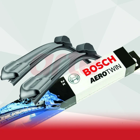VW Caddy Ön Silecek Takımı 2017-2020 Uyumlu | Bosch Aerotwin Serisi | 2'li Set | - Resim 2