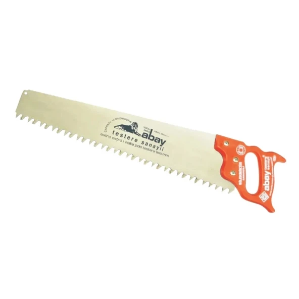 Elmas Uçlu Çelik Gaz Beton Testere 50 Cm - Ahşap Sap - Resim 2