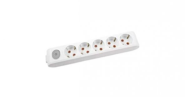 Viko Multi-Let Beşli Priz Anahtarlı Topraklı Çocuk Korumalı - Resim 1