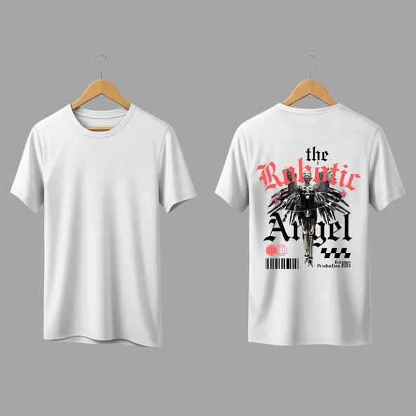 Kısa Kollu T-Shirt (The Robotic Angel) - 1