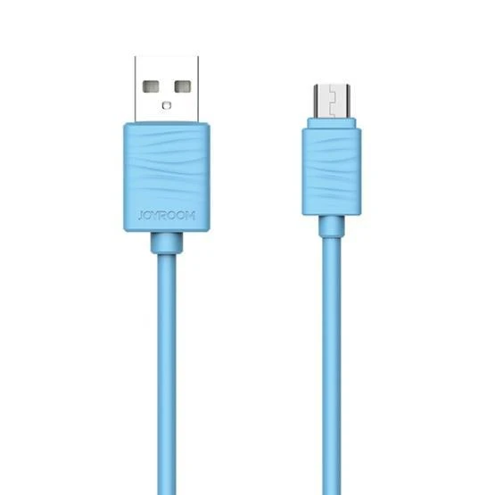 Joyroom JR-S118 Micro USB Hızlı Şarj ve Data Kablosu 1m Mavi - 1