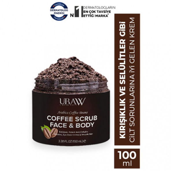 URAW COFFEE SCRUB FACE&BODY