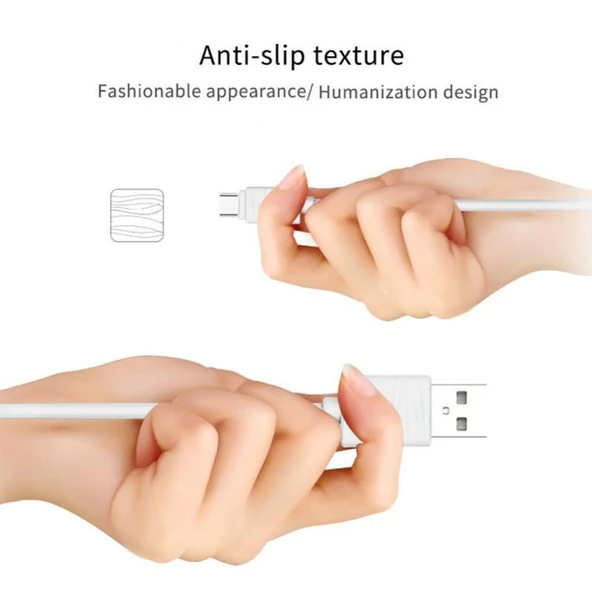 Joyroom JR-S118 Micro USB Hızlı Şarj ve Data Kablosu 1m Mavi - 2