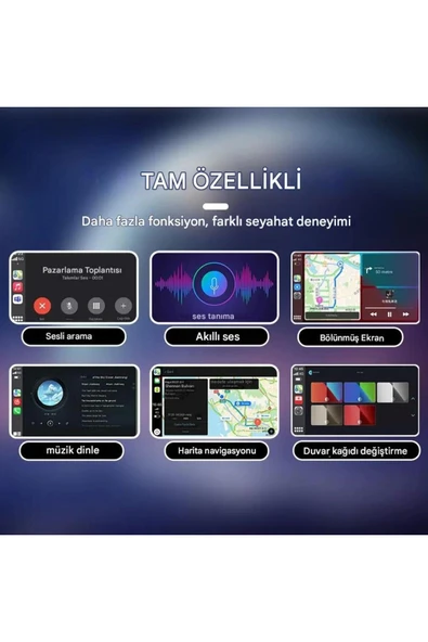 Kablosuz Android Auto/Car Play USB Dongle Cihazı - 3