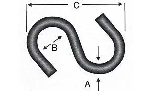Es - S Kanca 3,25x50 - 100 Adet - Resim 2
