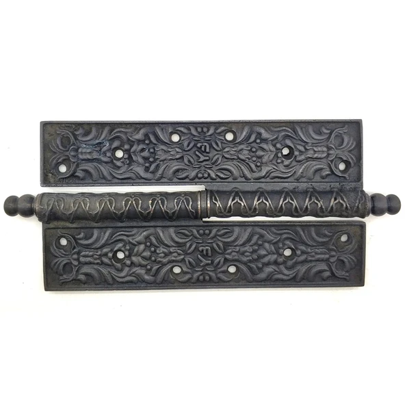 Antika Tarz Dekoratif Pirinç Lüks Okka Menteşe - 20cm, Oksit - 1