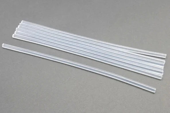 8x300mm Şeffaf İnce Çubuk Silikon 1kg - Tamirat Ve Sızdırmazlık İçin En Kaliteli Silikon - 1