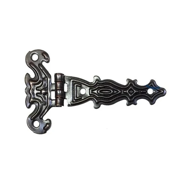 Dekoratif, Sac Tek Kuyruklu Menteşe - 40x68 Mm, Küçük, Eskitme, 1 Adet - 1