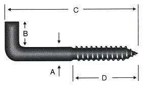 Şofben Çivisi No 2 / 5.8x60 - 100 Adet - Resim 2
