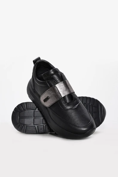 Hakiki Deri  Kadın Casual Ayakkabı 982ZA120 - Resim 3