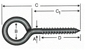 Kaynaklı Vida 8x190 - 50 Adet - Resim 2