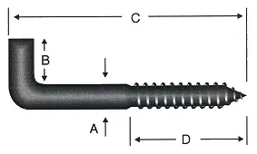 Şofben Çivisi No 3 / 5.8x70 - 10 Adet - Resim 2