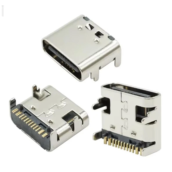 Intercom IC-266B-4 Type-C Şase Dişi 16 Pin Soket ürün görseli 1