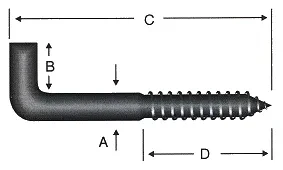 Şofben Çivisi No 2 / 5.8x60 - 10 Adet - 2