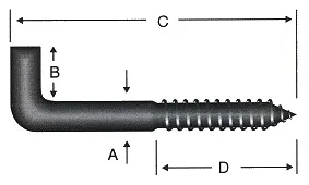 Şofben Çivisi No 3 / 5.8x70 - 100 Adet - Resim 2