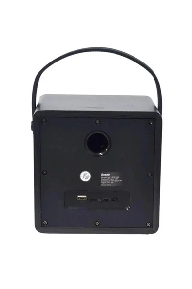 Bts-1688 Yeşil Mikrofonlu Karaoke Bluetooth Hoparlör - 4