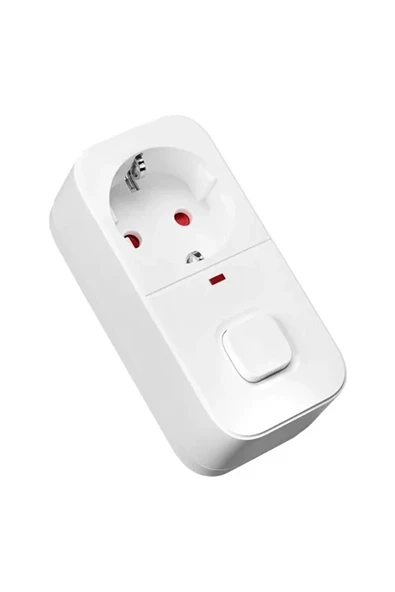 Isıya Duyarlı Devre Ve Akım Korumalı Duvar Tekli Anahtarlı Priz Fiş 16a/250v 750 - 2