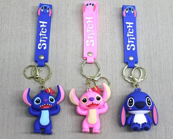 Stitch Silikon Anahtarlık Alk4266 ürün görseli