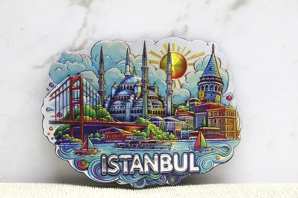 Silikon İstanbul Temalı Magnet Alk4342 ürün görseli