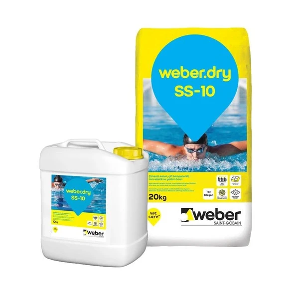 Weber Dry SS-10 Tam Elastik Su Yalıtımı 20+10 Kg ürün görseli 1