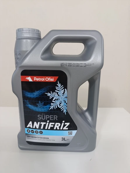 PETROL OFİSİ SÜPER ANTİFRİZ 3 LT X 4 ADET (8.AY 2025 ÜRETİM) - 2