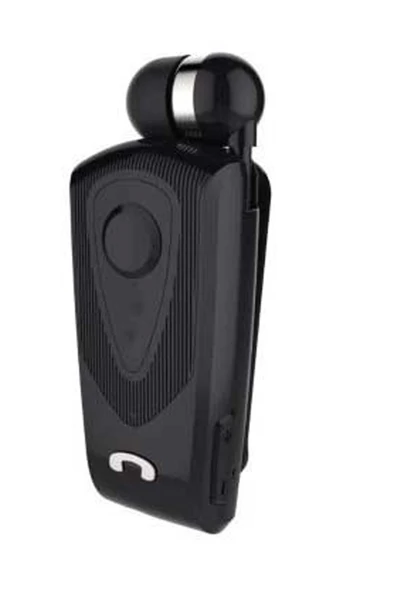 F930 Makaralı Titreşim Özellikli Bluetooth Kulaklık Siyah Uyumlu - 1