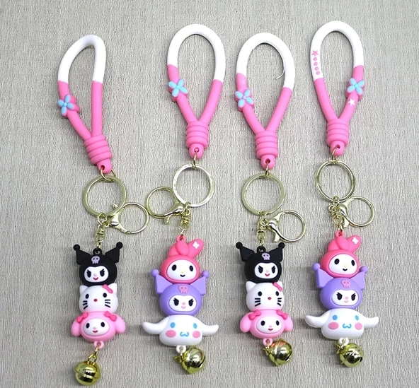 Hello Kitty Serisi Silikon Anahtarlık Alk4257 - 1