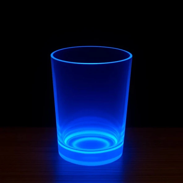 Partyglow Neon Mavi Bardak 8.5 X 10.5 Cm - 1
