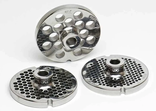 İnox Paslanmaz Kıyma Makinesi Aynası, Ağızı 12 No - 4 Mm ürün görseli