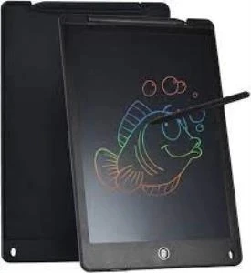 T12 Siyah Writing Tablet Lcd 12 Inç Dijital Kalemli Çizim Yazı Tahtası - 1
