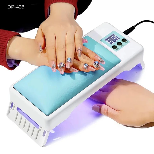 Dempower Uv Led Işıklı Oje Kurutucu Ve El Yastığı - 1