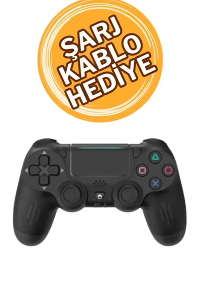 Ps4 Kol Wireless Bt Kablosuz Oyun Kolu Ps4 Joystick Tablet Telefon Pc Uyumlu Titreşimli Oyun Kolu ürün görseli
