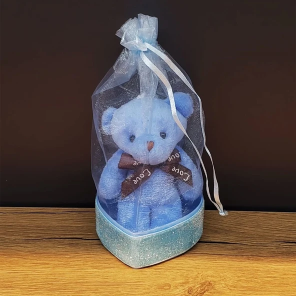 Doğum Hediyesi Kese İçinde Ayıcık ürün görseli