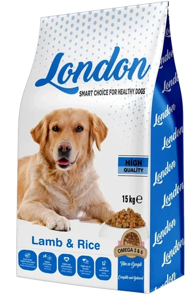 London Köpek Maması: Kuzu Etli & Pirinçli 15 kg
