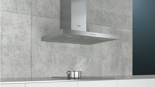 Siemens LC95BBC50T Duvar Tipi 90 CM Davlumbaz Gri - 2