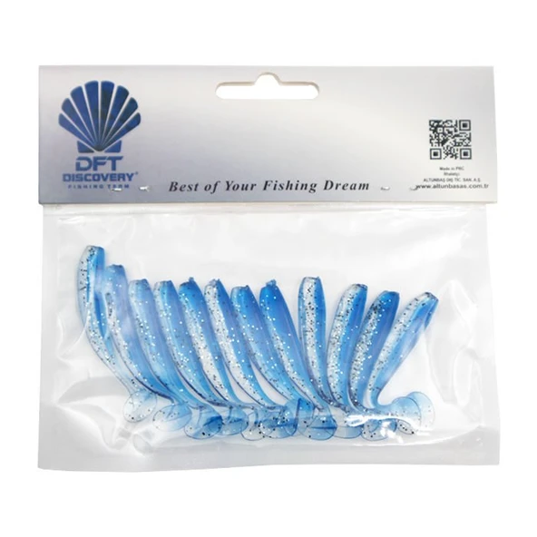 DFT Sasi 6,5cm 1.6g İğnesiz Renk:03 Mavi Simli1/12 ürün görseli