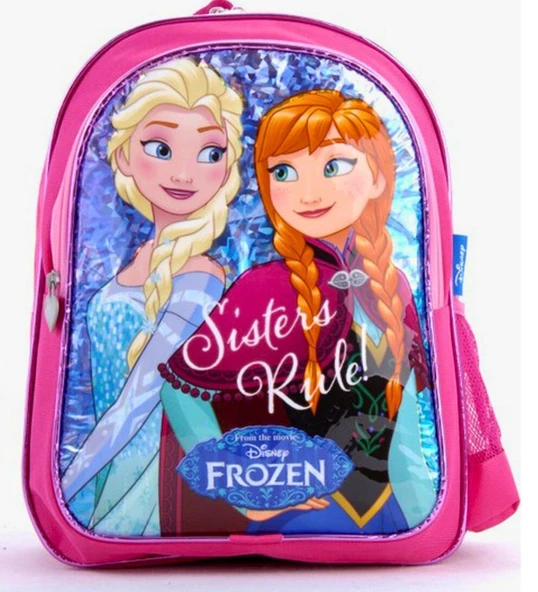 Disney Frozen Lisanslı Okul Seti 3'lü - Elsa ve Anna Sırt Çantası, Beslenme Çantası, Kalemlik - Kız Çocuk İçin - 2