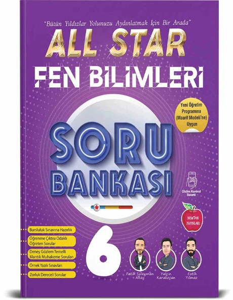 Newton 6.Sınıf All Star Fen Bilimleri Soru Bankası Yeni ürün görseli