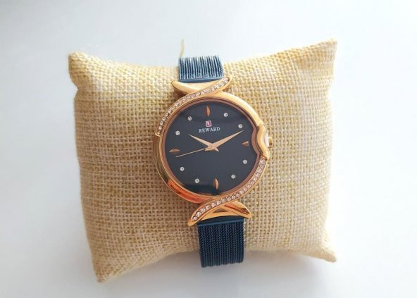 Reward RD63075L Kadın Hasır Çelik Kordon Kol Saati Lacivert - 4